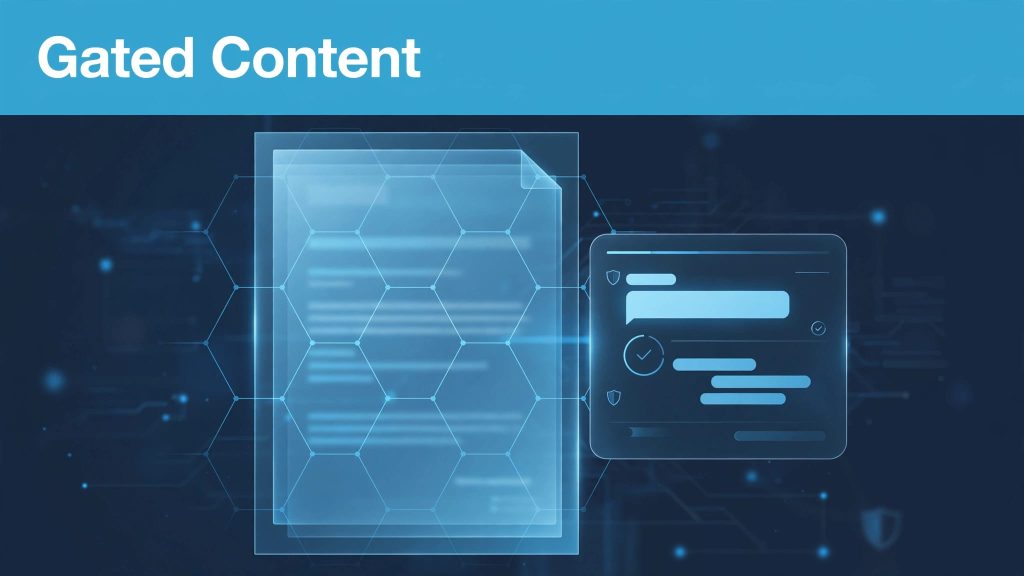 gated B2B content
