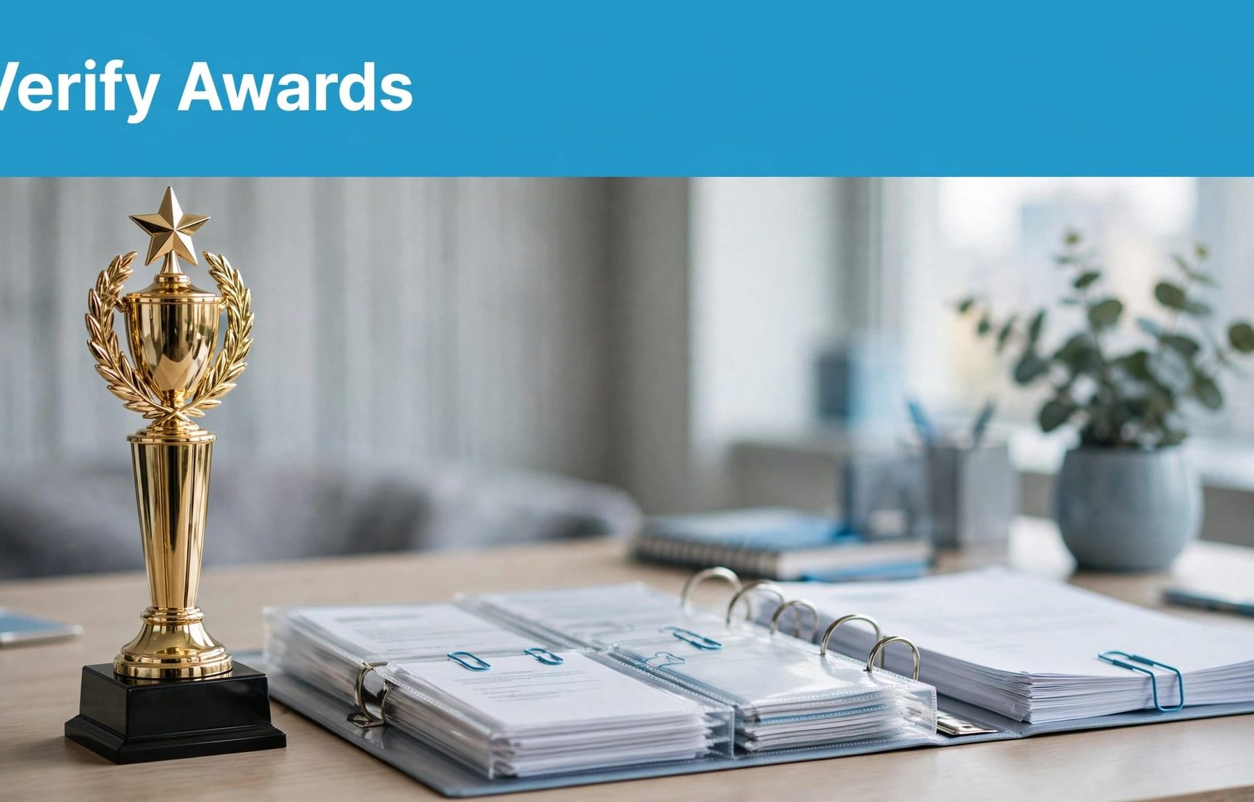 B2B awards pages