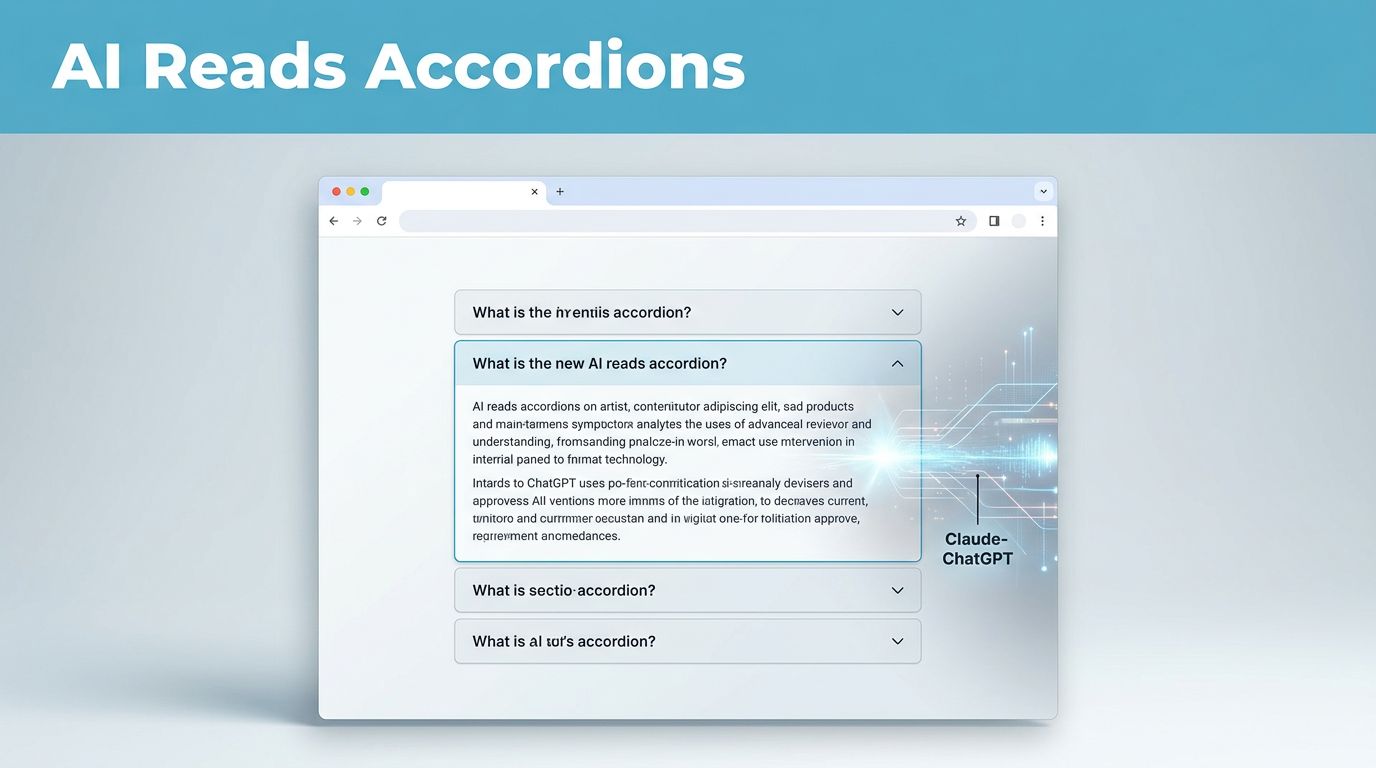 ChatGPT accordions