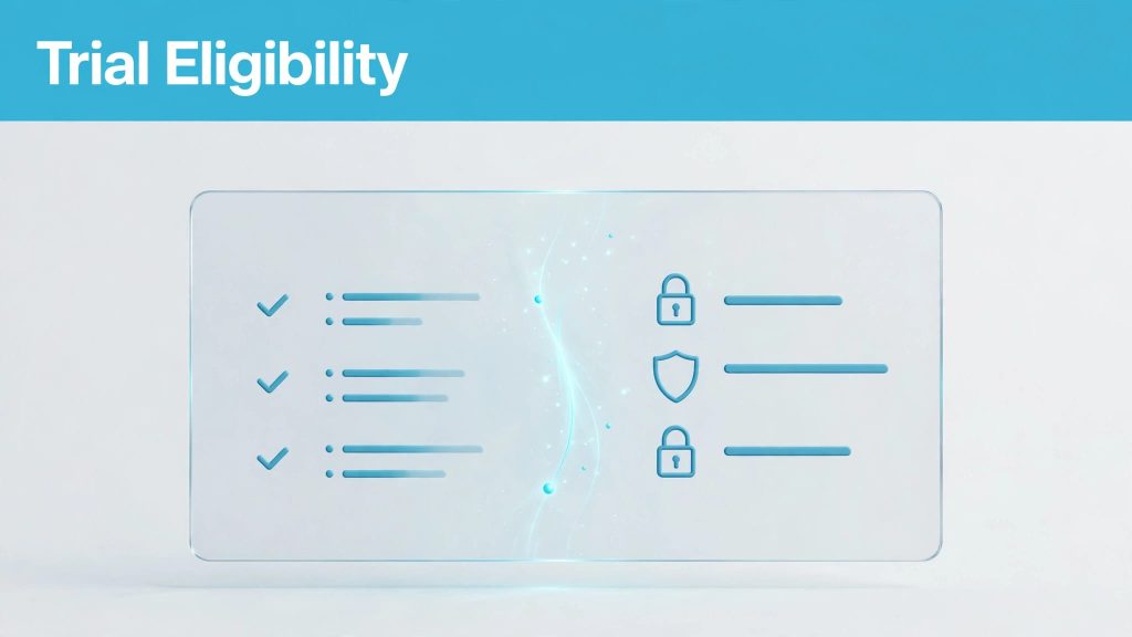 B2B free trial eligibility
